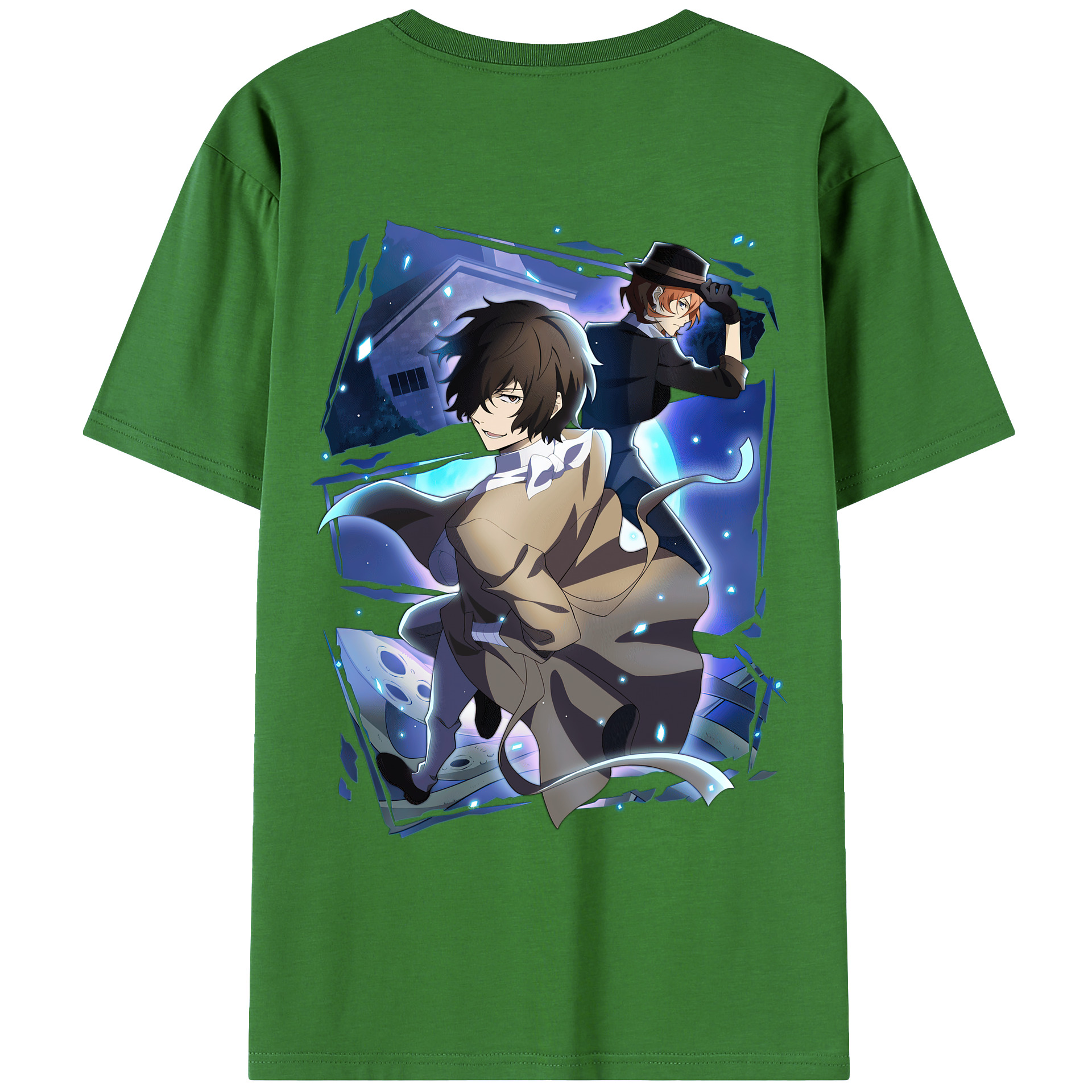 （画像用） 文豪ストレイドッグス Bungo Stray Dogs レディース半袖Tシャツ(バックプリント)